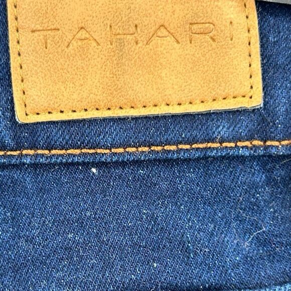 Tahari Kelly Mid-Rise Skinny Women Jeans Size 10/30 Dark Wash - Picture 13 of 13